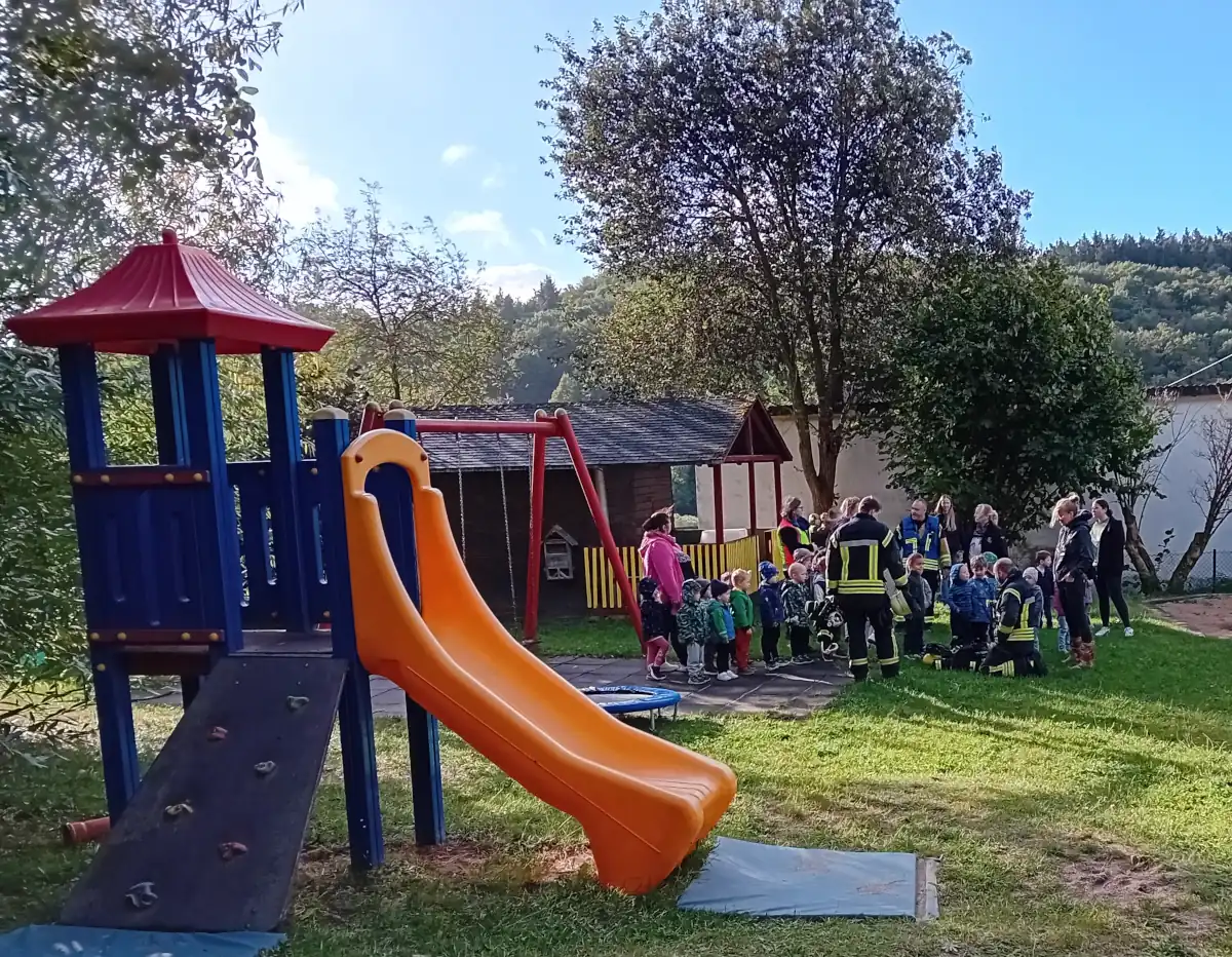 Sammelplatz der Kita